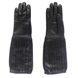 Women's Long Glove Sheepskin Gloves Genuine Leather Gloves QY-L10194